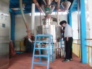 立式氣流篩使用現(xiàn)場！